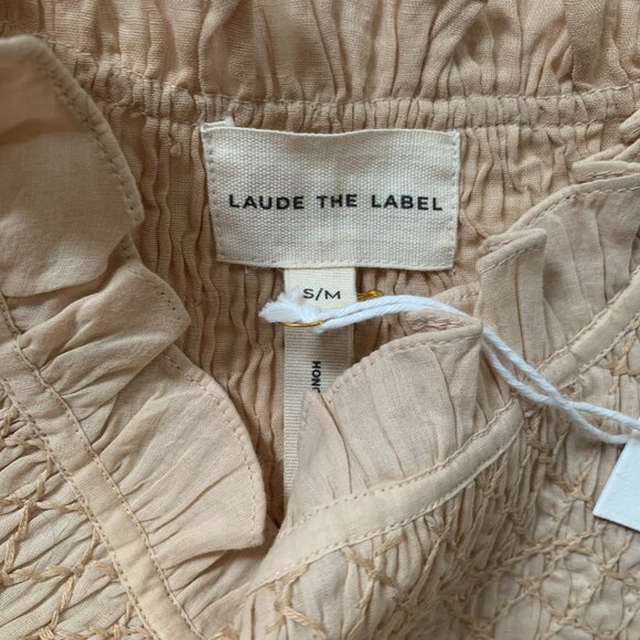 Laude the Label - Lena Top - Acacia Wood S/M NWT - Picture 8 of 9